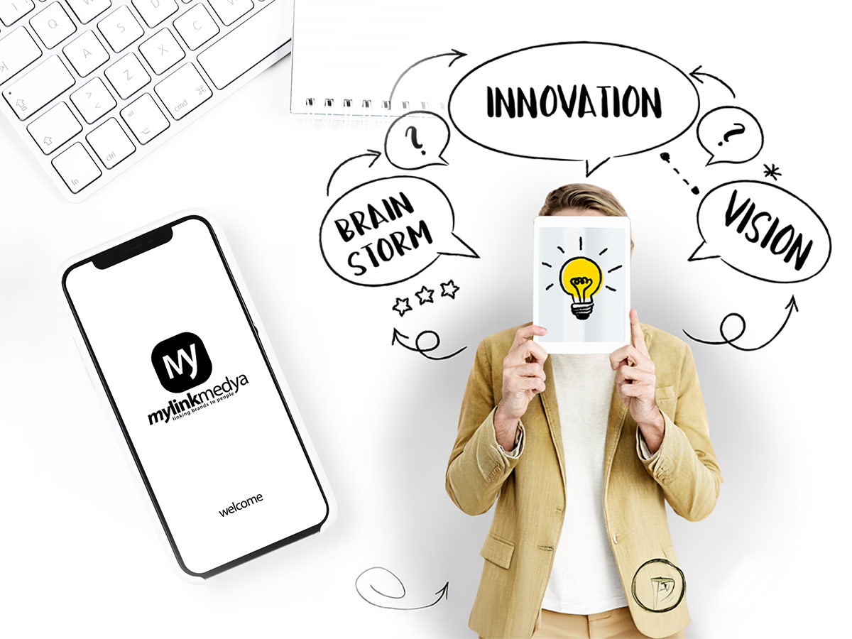 MyLink Media ekibi ve dijital çalışma ortamı