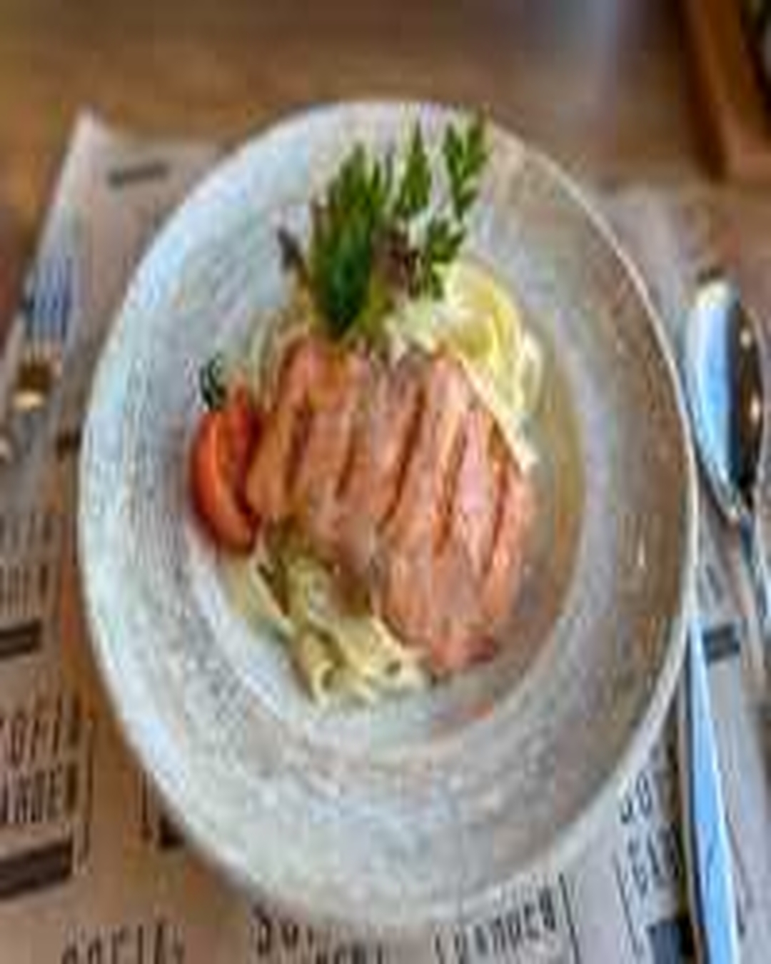 Fettuccine Somon