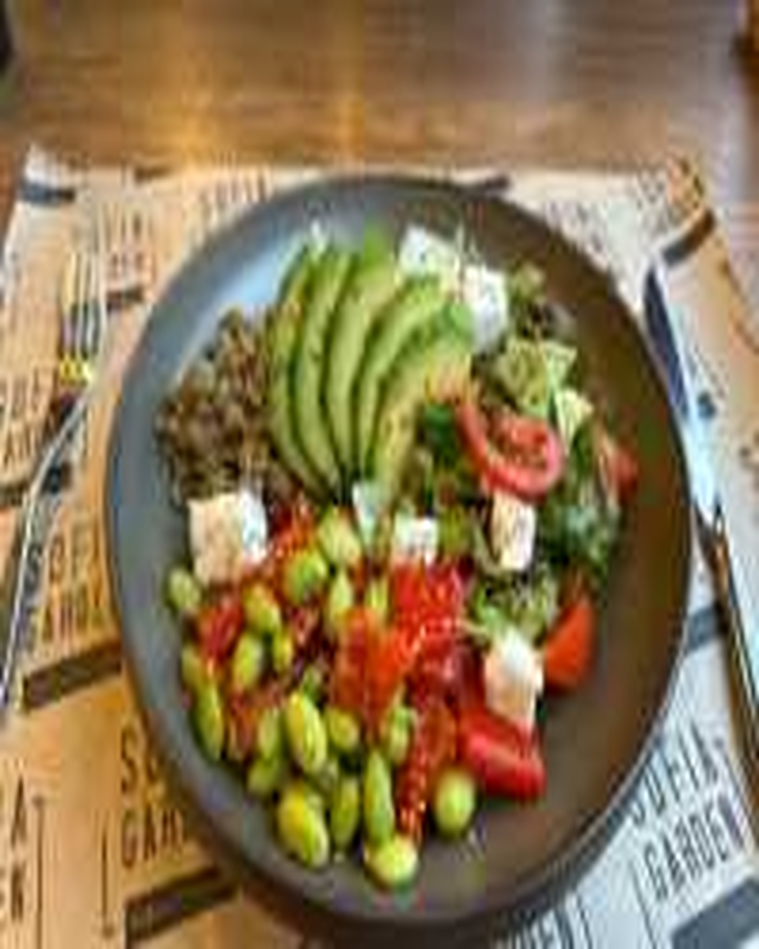 Sebzeli Peynirli Bowl
