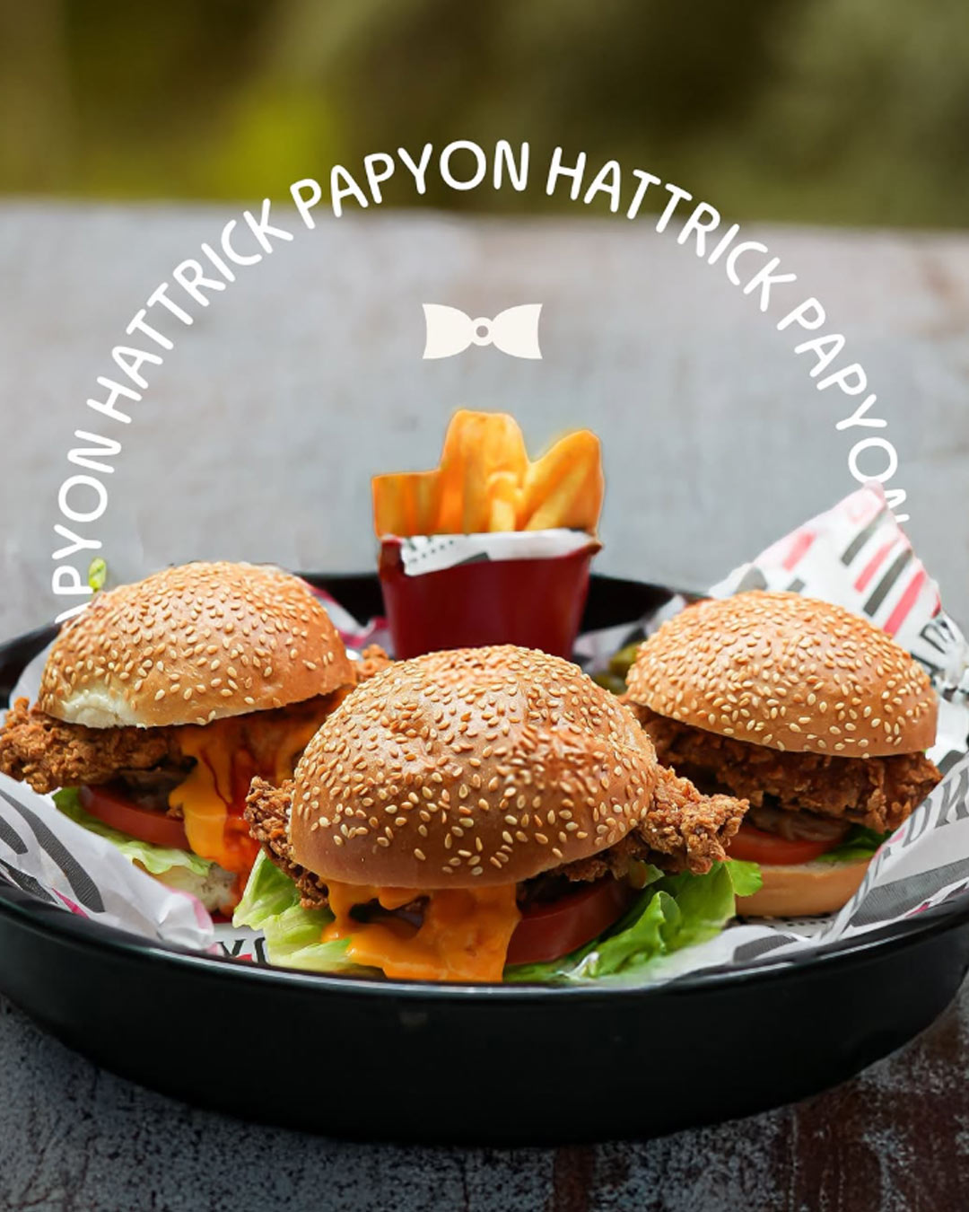 Hattrick Chicken Burger